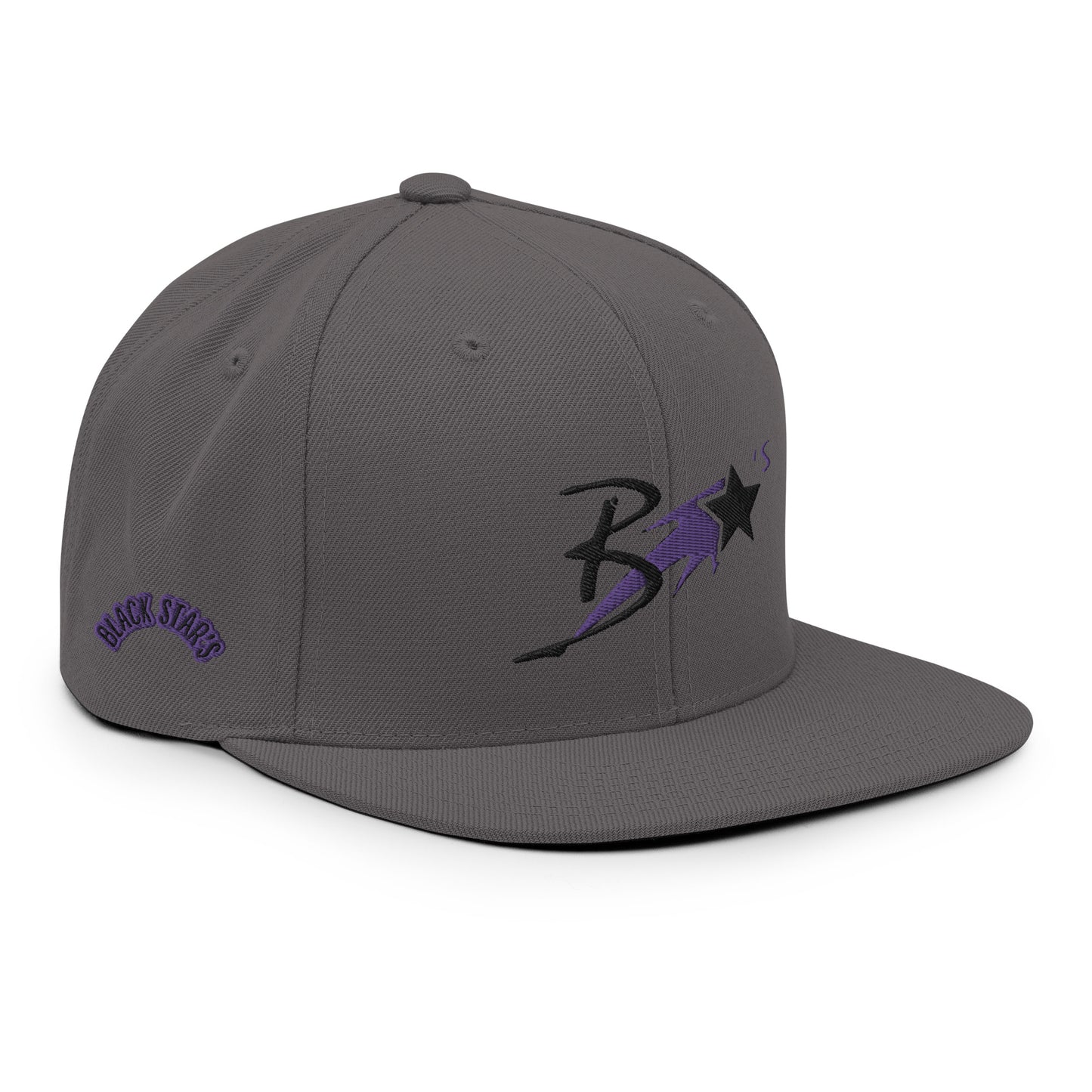 Blcak Star's Snapback Hat