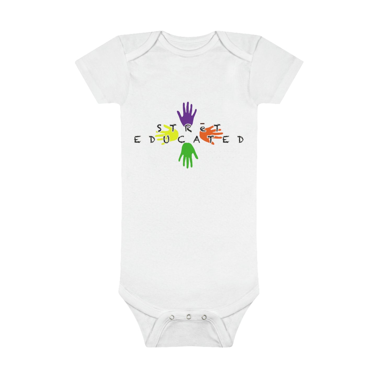 Strēt Educated Onesie® Organic Baby Bodysuit