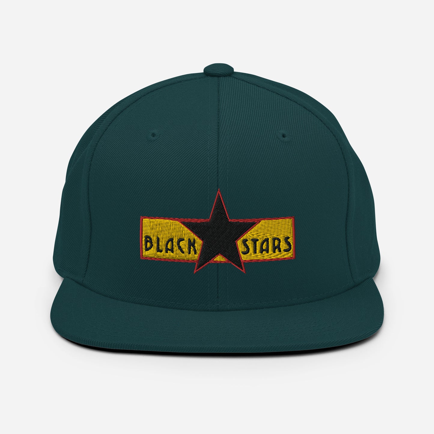Blk Stars BGR Snapback Hat