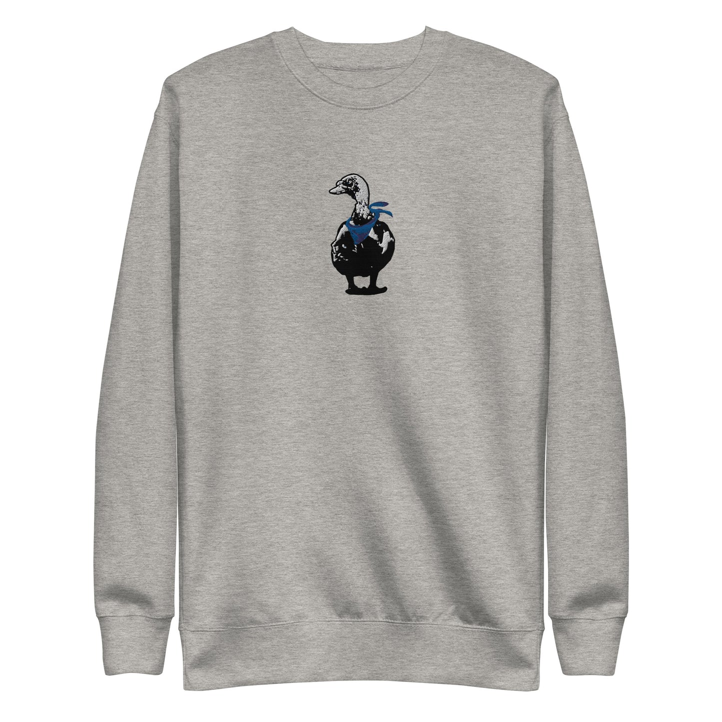 Muscovy Duck Embroidered Premium Sweatshirt